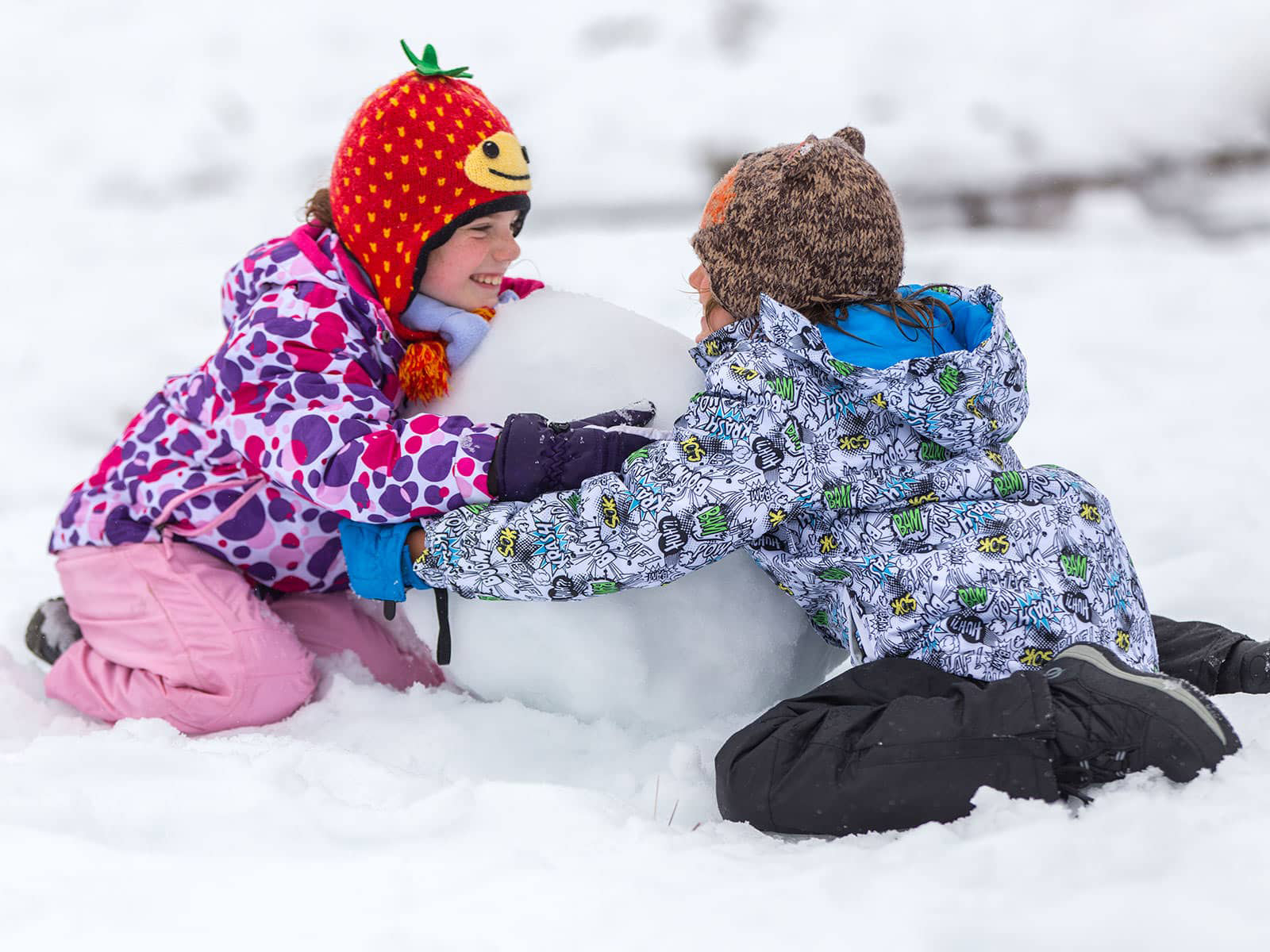 Snow Play at Mount Buffalo. Image: Victorias High Country